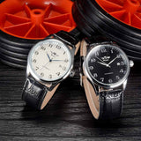 Hot Sale WINNER Luxury Watch Men Automatic Self-winding Military Mens Watches Leather Wrist Watches for Men Montre Homme