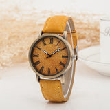Hot Sale Wristwatch New Fashion Demin Leather Quartz Watch Analog Women Roman Scale Watch Men Casual Watch Relogio Clock