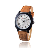 Hot luxury brand quartz watch Casual Fashion Leather watches reloj masculino men watch Sports Watches