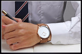 IBSO Brand Classic Quartz Watch Men Watches Top Brand Luxury Famous Genuine Leather Wristwatch Male Clock Relogio Masculino