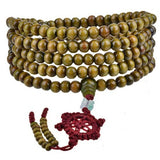 Sandalwood Beads Buddha Buddhist Meditation Mala Prayer Bracelet