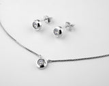 Elegant Jewelry Set Conjunto Joias With Austrian Crystal Stellux Zirconia Mother's Day Gift For Her