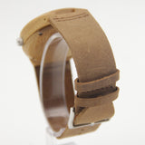 Fashion Men's Watches Bamboo Wood Wooden Watch Genuine Leather Band