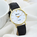 Kimisohand New Hot Sale 1PC Women Fashion Retro Dial Leather Analog Quartz Wrist Watch