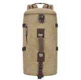 Large capacity man travel bag outdoor mountaineering backpack men bags hiking camping canvas bucket shoulder bag