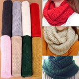 Winter male scarf female pullover warm mohair knitted crochet scarf solid winter scarf