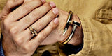 Love Bracelet Stainless Steel Nail Bracelet Silver/Rose Gold/18K Gold Plated Women Jewelry Nail Screw Cuff Bangle