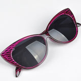 Lovely Cat Eye UV Protection Anti-Radiation Women Sunglasses Vintage Goggles Dark Glasses