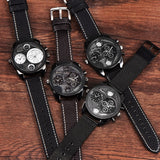 Luxury Brand Oulm Watches Men Full Steel Quart Watch Big Design Business Male Casual Military Wristwatch relojes hombre 