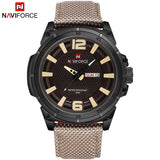 Luxury Brand Military Watch Men Quartz Analog Clock Leather Canvas Strap Clock Man Sports Watches Army Relogios Masculino