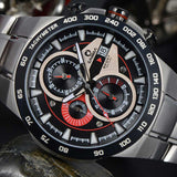 Luxury brand watches men sports fashion table luminous multifunction racing mens quartz wrist watch waterproof 100m 
