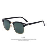 Men Retro Rivet Polarized Sunglasses Classic Brand Designer Unisex Sunglasses UV400