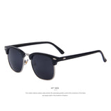 Men Retro Rivet Polarized Sunglasses Classic Brand Designer Unisex Sunglasses UV400