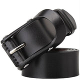 High quality 100% Genuine leather belts for men vintage fashion pure cowhide mens belts luxury