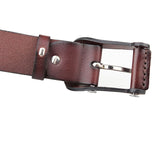 High quality 100% Genuine leather belts for men vintage fashion pure cowhide mens belts luxury