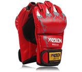 Hot Selling !! ! MMA boxing gloves / extension wrist leather / MMA half fighting Boxing Gloves/Competition Training Gloves