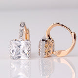 Brand Jewelry Earrings for Womens! New Shiny Rhinestone Gem Hoop Earing Ladies Wedding Jewellery Earing Brinco