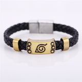 Hot Animation Alloy Bracelets Naruto Weave leather bracelet & Bangle cosplay jewelry