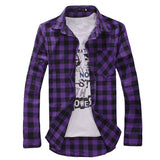 Men's Plaid Shirts Fashion 2015 Autumn New Men Casual Long Sleeve Shirt Male Slim Fit Shirts