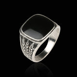 Men Biker Silver Jewelry Fashion Wedding Rings For Men