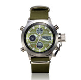 Men Top Brand Luxury quartz Watches,electronic digital display Military watch Men sports watches 30ATM wristwatch