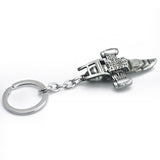 Movie Star Wars Firefly Serenity Replica HD Space Ship Metal KeyRing Keychain Purse Buckle Film Surrounding Key Chain 