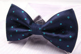 NEW Active Solid Dot Geometric Bow Tie One Size Noeud Papillon Boys and Girls Polyester Cravat Bowties Female Neckwear Hot