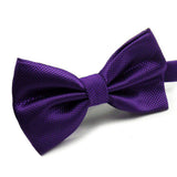 NEW Novelty Wedding Party Polyester Bowtie Noeud Papillon Men Women Bow Tie Solid Color Bolo Neckwear