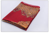 National nwe summer scarf South Korea female Silk scarves Hand-painted long Print flower Autumn winter Belts Pashmina