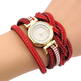 New Arrive Luxury Rhinestone Bracelet Women Watch Ladies Quartz Watch Women Wristwatch