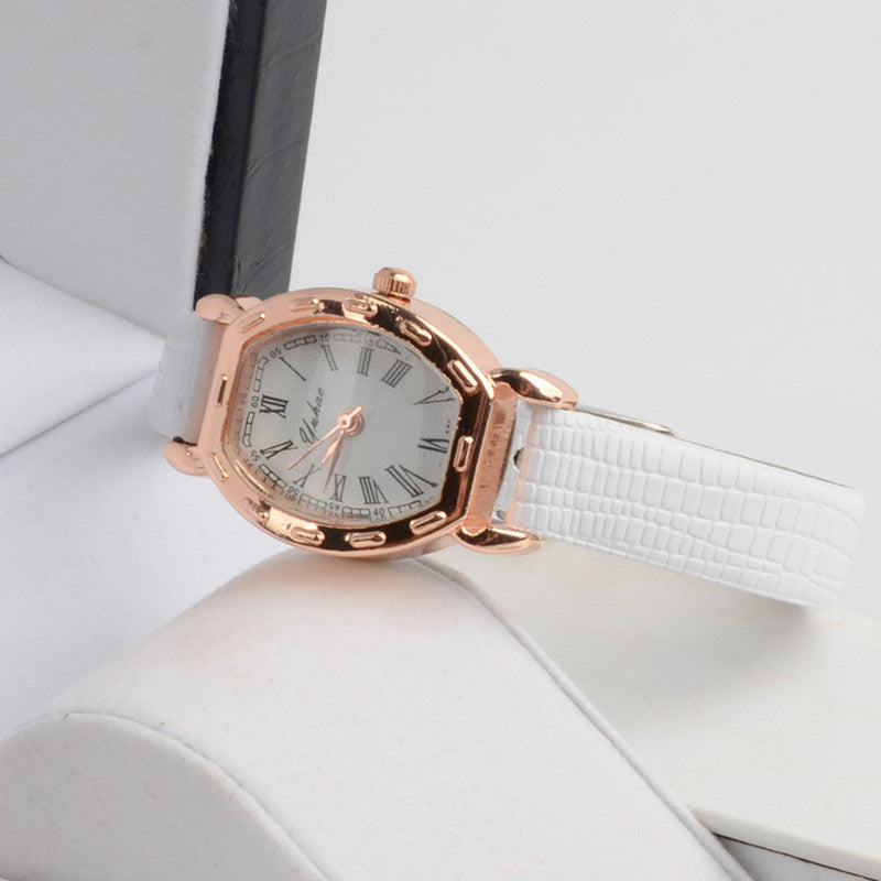 New Arrive Quartz Women Leather Strap Watch , Dress Women Watches Rhinestone Wristwatches ladies watch