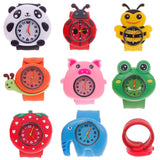 Cute Cartoon Unisex Children Kid Quartz Sports Bendable Rubber Strap Wrist Watch