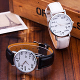 New Fashion Casual Ladies Leather Quartz Mathematical Symbols Women Wrist Watches