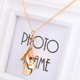 New Fashion Leaves Hook Hollow Drop Earrings Statement Necklace High Quality Jewelry Sets for Woman Wedding Jewelry Set 