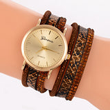 New Fashion Snake Grain Bracelet Women Watch Women Wristwatch Ladies Quartz Watch