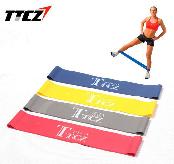 4pcs/lot 4 Levels Available Pull Up Assist Bands Crossfit Exercise Body Ankle Fitness Resistance Loop Band