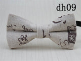 Cute Baby Bow tie Boys Girls Bowtie Kids Bow Ties Cotton Linen Multi Pattern Pyramid /Sailboat /Flower /Star Bowties