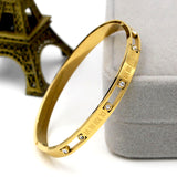 New Roman Letters Bracelets & Bangles For Women Girl Austrian Crystal 18K Gold Plated Fashion Jewelry Bracelet Gifts Pulseira