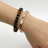 New Roman Letters Bracelets & Bangles For Women Girl Austrian Crystal 18K Gold Plated Fashion Jewelry Bracelet Gifts Pulseira