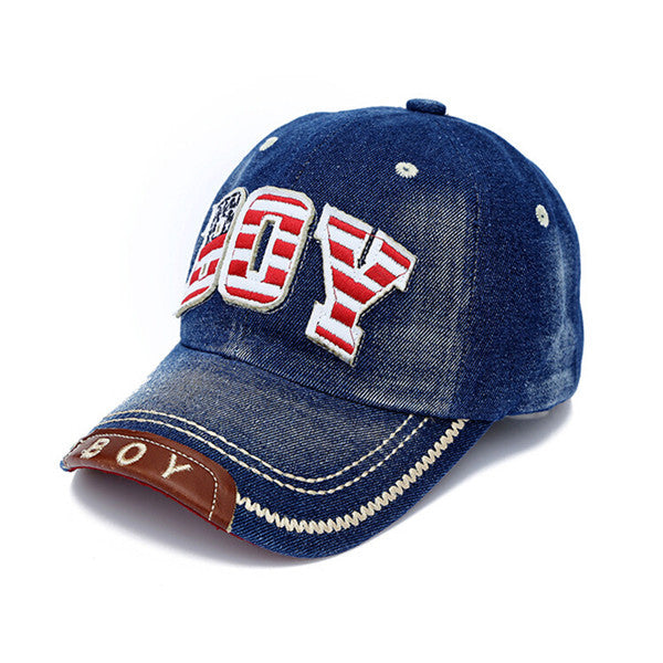 New Spring Summer Kids Fashion Caps Children Boys Girls Casual Cotton Letter Baseball Caps Adjustable Hip Hop Snapback Sun Caps