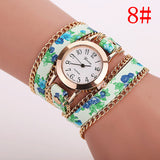 New Style Women Geneva Watch Leather Luxury Bracelet Wristwatch Dress Watches Women Quartz Watches Fashion Casual Watch