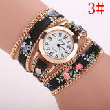 New Style Women Geneva Watch Leather Luxury Bracelet Wristwatch Dress Watches Women Quartz Watches Fashion Casual Watch