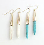 New fashion jewelry turquoise drop earring gift for women girl