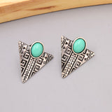 New vinatge jewelry Triangle alloy dangle drop earring gift for women girl