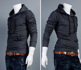 New Autumn Slim Fit Men Hoodies Mens Sports Casual Sweatshirt Jackets Outerwear Fashion Men's Pullover 5 Color