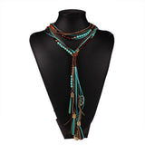 New Arrival Facet Beads Multi layer Long Jewelry for Women