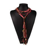 New Arrival Facet Beads Multi layer Long Jewelry for Women 