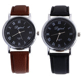 New Business Casual Dress Watches Men PU Leather Quartz Military Watch Luxury Brand WristWatch relojes hombre Clock