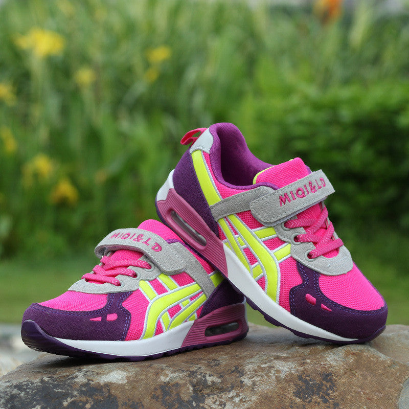 New Design Children sports shoes boys and girls air cushion shoes comfortable kids sneakers child running shoes