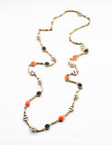 New Design Classic Fashion jewelry Shiny Round Enamel Pendant Long Sweater chain Necklaces &Pendant